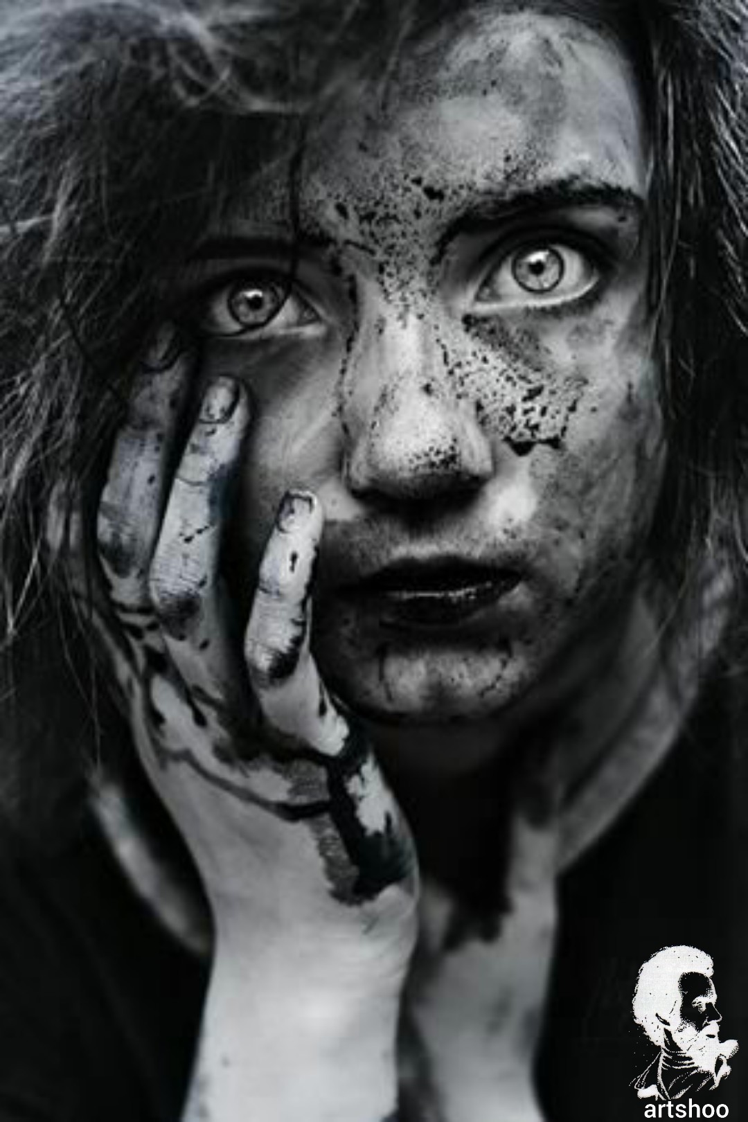 آموزش نقاشی سیاه قلم